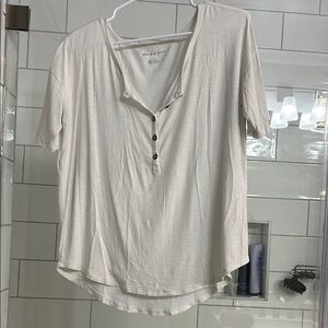 American Eagle Outfitters off-white Blouse